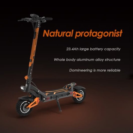 Kukirin G3 Pro Patinete Eléctrico Plegable 52v 23.4ah, 1200w×2 Motores Dobles, Neumáticos 10'', Frenos De Aceite, Suspen