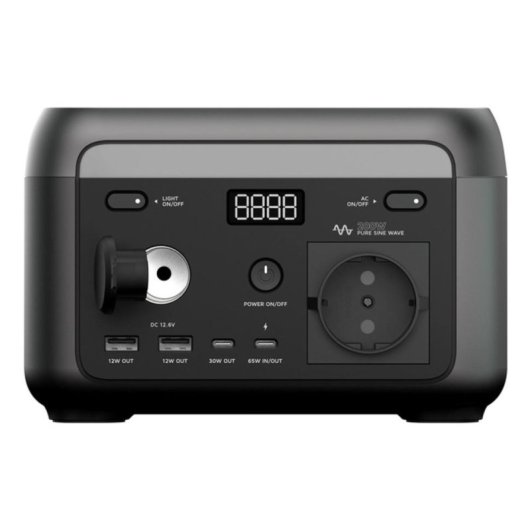 Energie-Station XTORM XP2W200 102,4Wh 1 AC-Anschluss 4 USB-Anschlüsse LiFePO4 Batterie LCD-Display Tragegriff