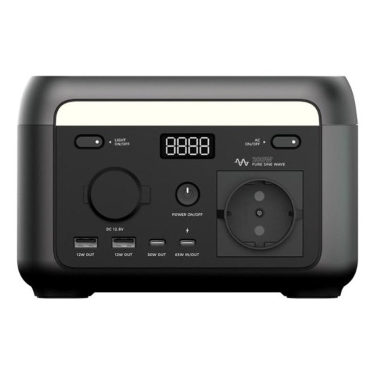 Energie-Station XTORM XP2W200 102,4Wh 1 AC-Anschluss 4 USB-Anschlüsse LiFePO4 Batterie LCD-Display Tragegriff