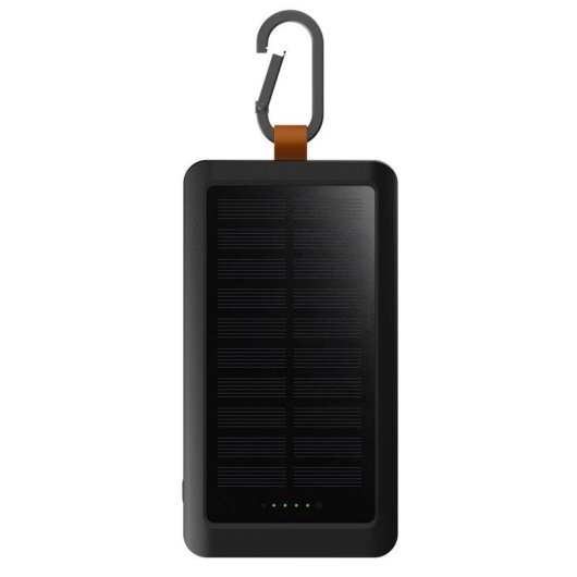 Powerbank Xtorm Go2 10000 mAh 15W Solar Taschenlampe Karabiner
