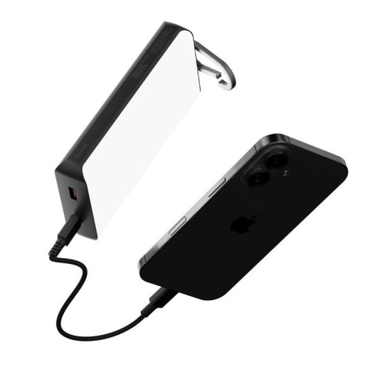 Powerbank Xtorm Go2 10000 mAh 15W Solar Taschenlampe Karabiner