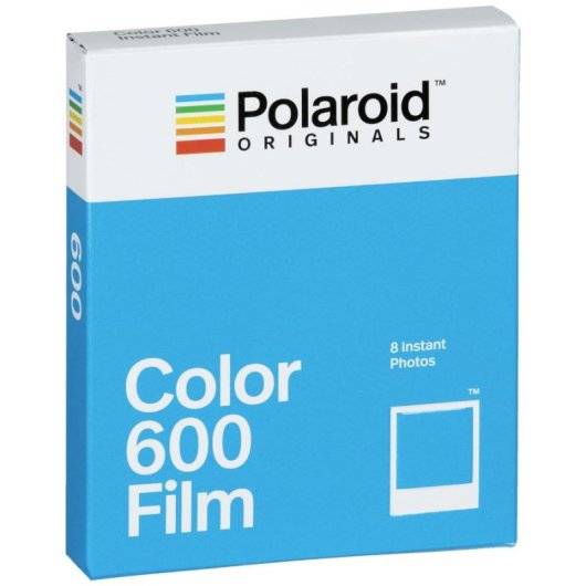 Película instantánea Polaroid 4670 Color 600 pack 8 fotos ISO 640 compatible Polaroid 600