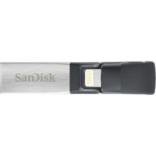 Memoria USB SanDisk iXpand 64 GB USB 3.2 Lightning para iPhone y iPad