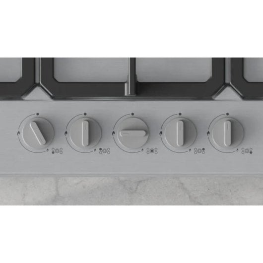 Placa de gas Balay 3ETX565CB 75 cm 5 zonas acero inoxidable autoencendido