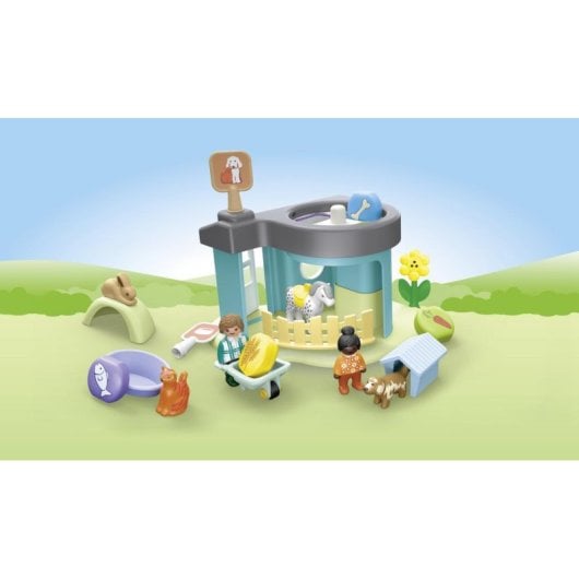 Set de juguete PLAYMOBIL 71690 Jardín Multicolor Plástico 21 piezas