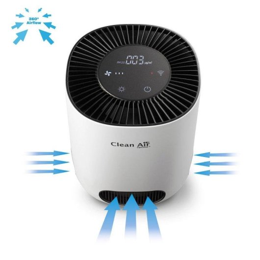 Purificateur d'air Clean Air Optima CA-502 HEPA Ioniseur Application Smart
