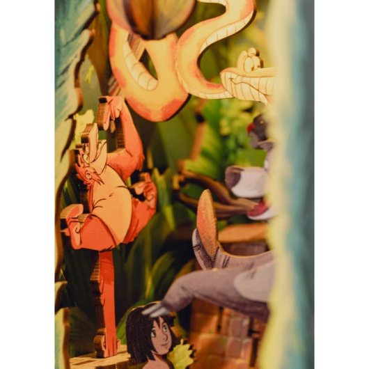 Puzzle 3D REVELL 00535 Disney Das Dschungelbuch 68 Teile Holz