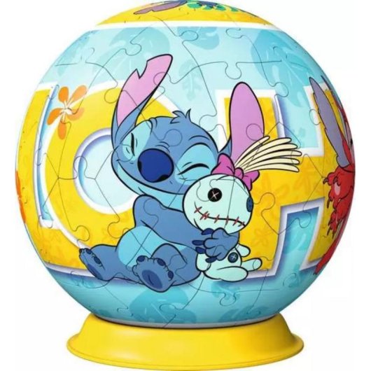 Puzzle 3D Ravensburger Stitch Disney 73 pieces multicolore enfant adulte