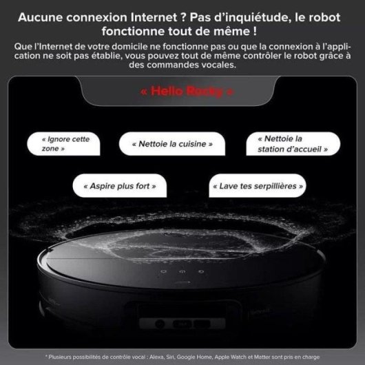 Aspirateur Robot et Laveur Roborock Saros 10 avec Vidage Automatique Navigation LiDAR 22.000 Pa