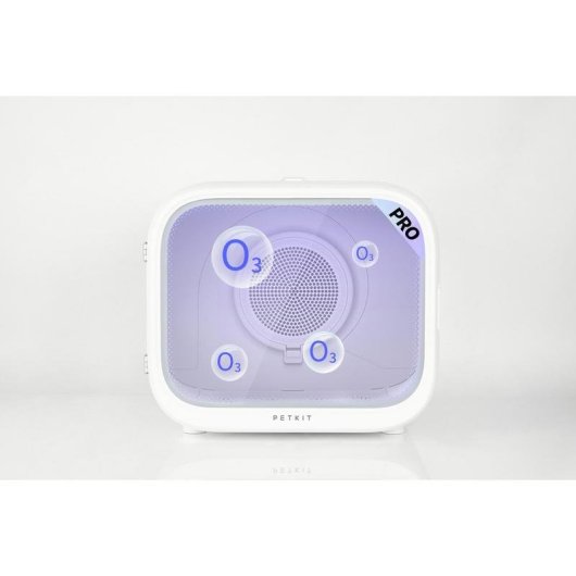 Secador para mascotas PETKIT AirSalon Max Pro cabina automática 60L control app blanco