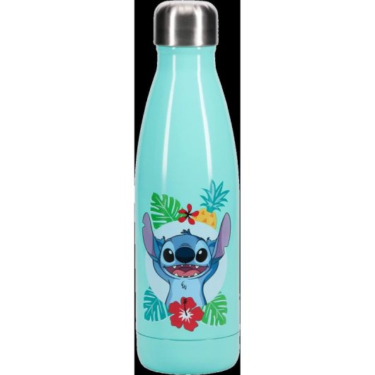 Trinkflasche FUNKO Stitch Edelstahl 500 ml Blau Disney