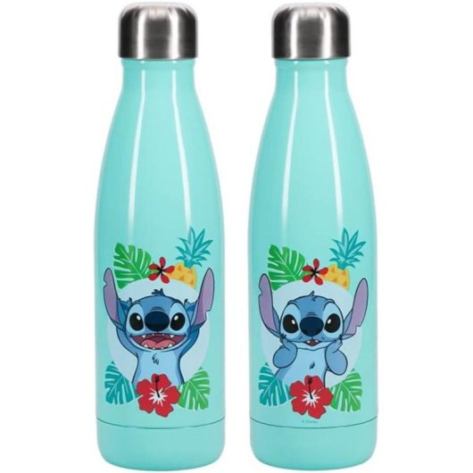Trinkflasche FUNKO Stitch Edelstahl 500 ml Blau Disney