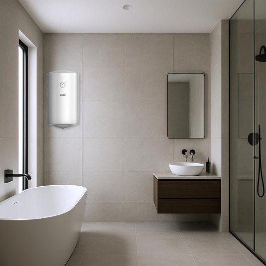 Termo elétrico SVAN 50L 1500W vertical aço esmaltado controle manual