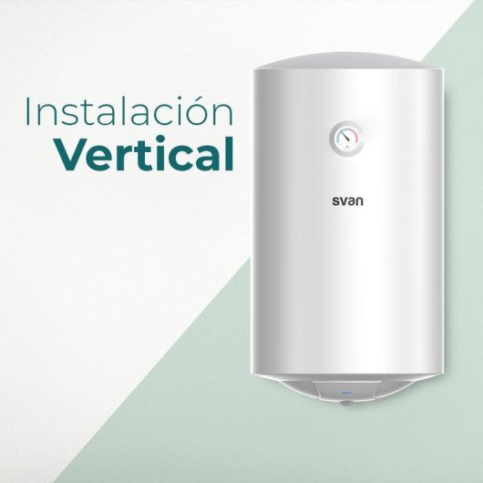 Termo elétrico SVAN 50L 1500W vertical aço esmaltado controle manual