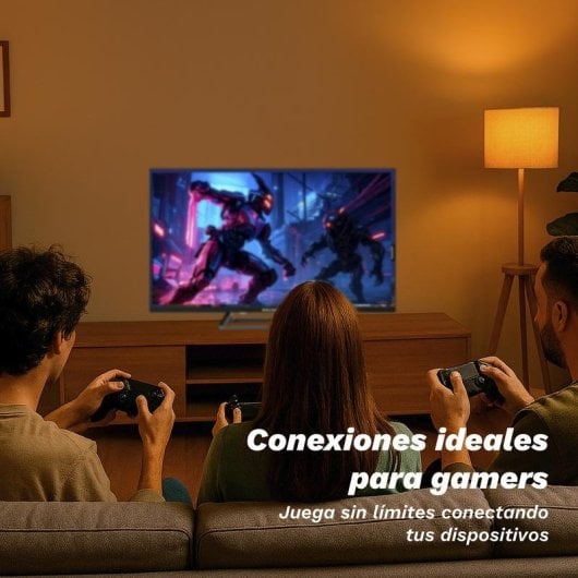 TV Grunkel QLED QLED-3225VD 32" HD 60Hz Smart TV VIDAA HDR10 Wi-Fi HDMI USB