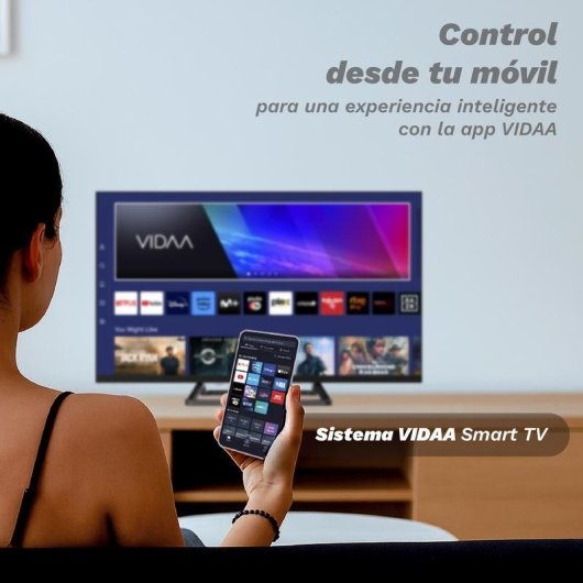 TV Grunkel QLED QLED-3225VD 32" HD 60Hz Smart TV VIDAA HDR10 Wi-Fi HDMI USB