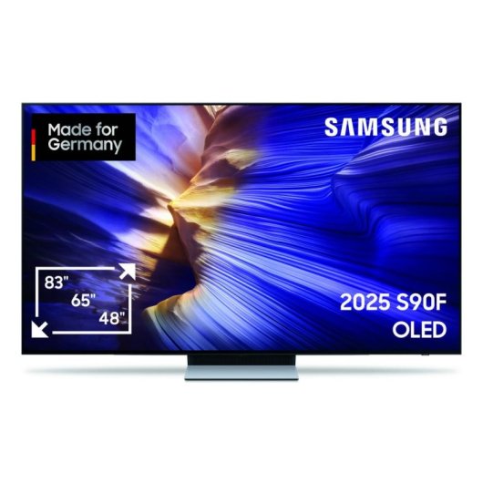TV Samsung OLED GQ77S90FAE 77" 4K UltraHD 144Hz Smart TV Tizen HDR10+ Dolby Atmos