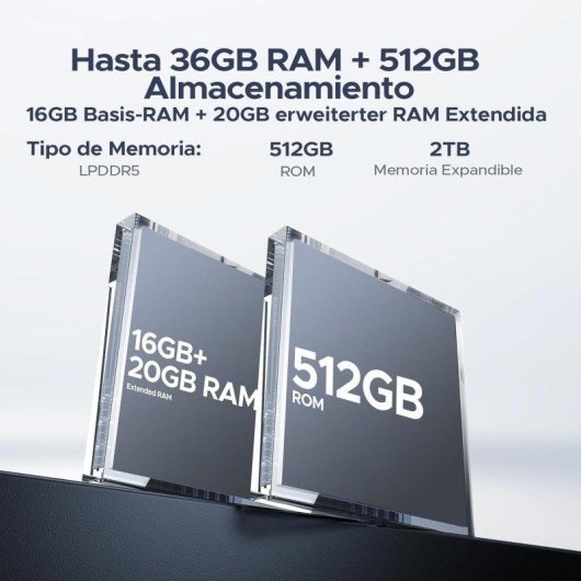 Doogee Blade GT Ultra 5G 16GB 512GB 6.72" Argent