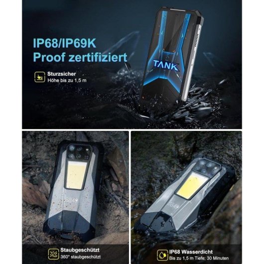 Unihertz Tank 3 Pro 5G 16GB 512GB 6.79" Noir