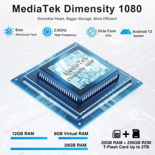 Doogee V31 GT 5G 12GB 256GB 6.6" Plata