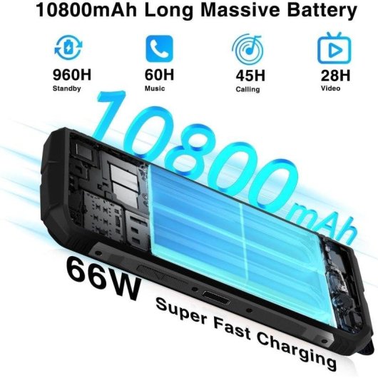 Doogee V31 GT 5G 12GB 256GB 6.6" Negro