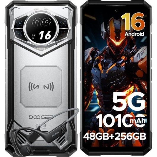 Doogee S200 5G 12GB 256GB 6.72" Plata