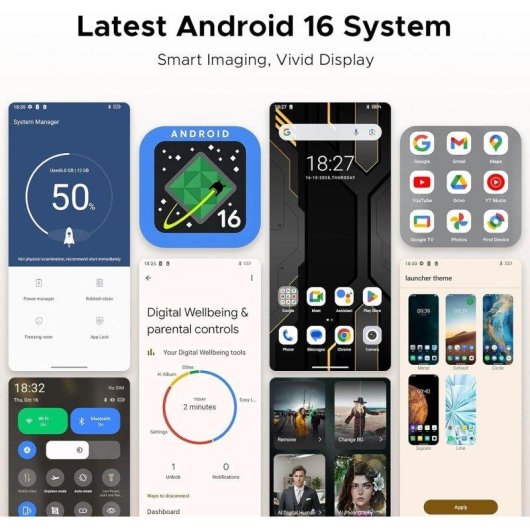 Doogee S200 X 5G 12GB 512GB 6.72" Gris