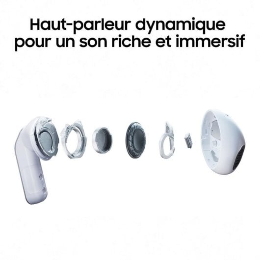 Auriculares Samsung Galaxy Buds4 inalámbricos Bluetooth 6.1 con Cancelación de Ruido y micrófono, IP54, negros