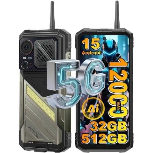 HOTWAV Hyper 8 Ultra 5G 12GB 512GB 6.8" Noir