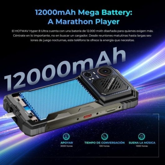 HOTWAV Hyper 8 Ultra 5G 12GB 512GB 6.8" Noir