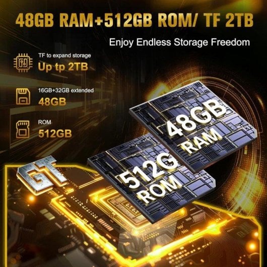 Oukitel WP60 5G 16GB 512GB 7.2" Jaune