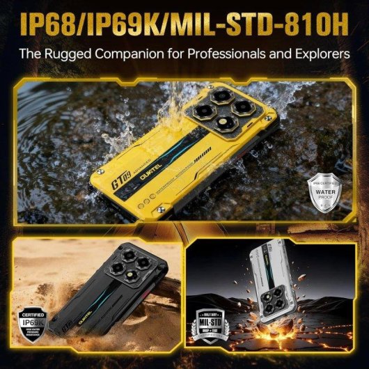 Oukitel WP60 5G 16GB 512GB 7.2" Jaune