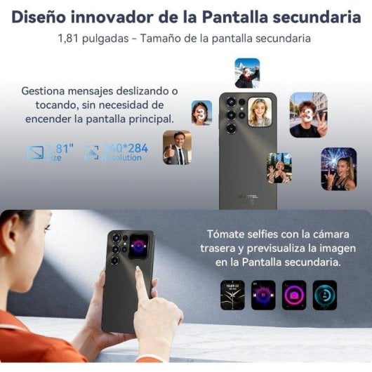 Oukitel C68 Plus 4G 8GB 512GB 7.2" Schwarz