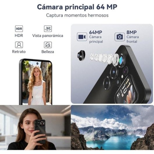 Oukitel C68 Plus 4G 8GB 512GB 7.2" Schwarz