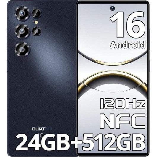 Oukitel C66 4G 8GB 512GB 6.73" Negro