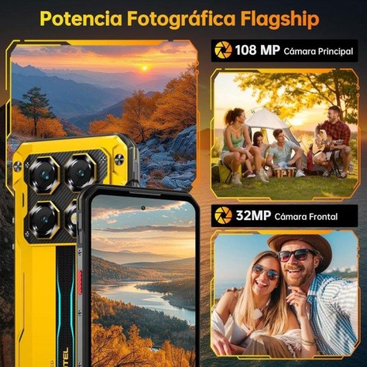 Oukitel WP60 5G 12GB Noir 7,2" 512GB Batterie puissante