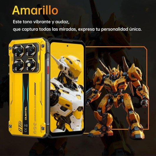 Oukitel WP60 5G 12GB Noir 7,2" 512GB Batterie puissante