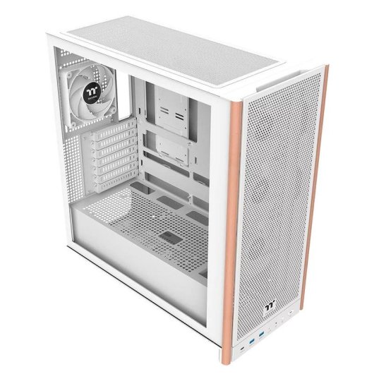 Tour ATX Thermaltake S370 WS Snow Blanc Verre Trempé Gaming