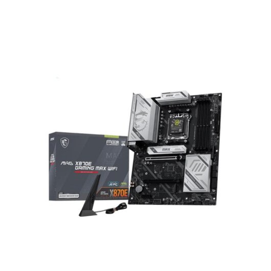 Motherboard MSI MAG X870E GAMING MAX WIFI AMD X870E Sockel AM5 DDR5 ATX WiFi 7 PCIe 5.0 USB4