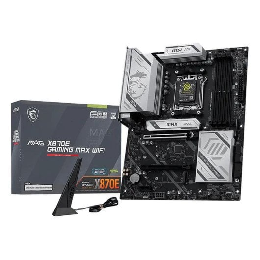 Motherboard MSI MAG X870E GAMING MAX WIFI AMD X870E Sockel AM5 DDR5 ATX WiFi 7 PCIe 5.0 USB4