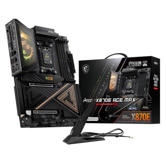 Motherboard MSI MEG X870E ACE MAX X870E AM5 DDR5 ATX WiFi 7 USB4 PCIe 5.0 10GbE