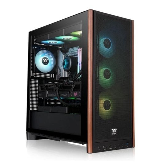 Torre ATX Thermaltake S370 WS Preto Vidro Temperado Gaming USB-C