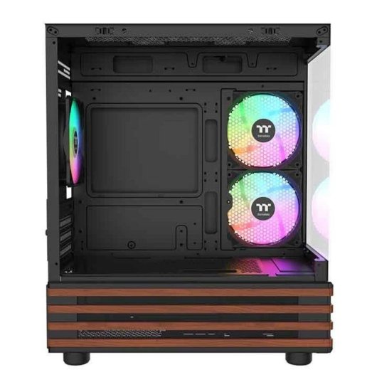 Torre Thermaltake View 170 WS ARGB Micro ATX Vidro Temperado ARGB Preto