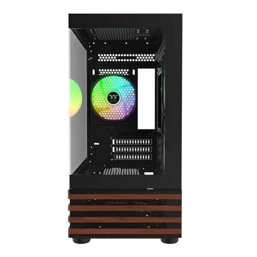 Torre Thermaltake View 170 WS ARGB Micro ATX Vidro Temperado ARGB Preto