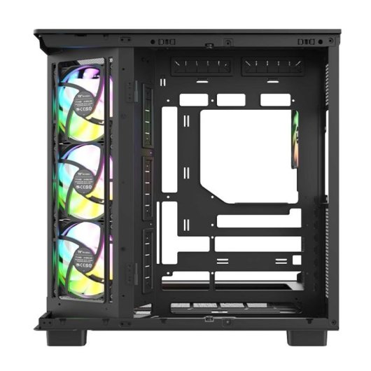 Torre ATX Thermaltake View 380 XL WS ARGB dupla câmara vidro temperado RGB