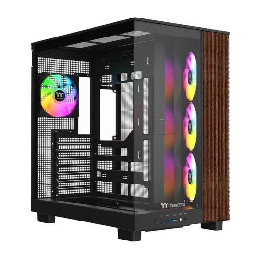 Torre ATX Thermaltake View 380 XL WS ARGB dupla câmara vidro temperado RGB