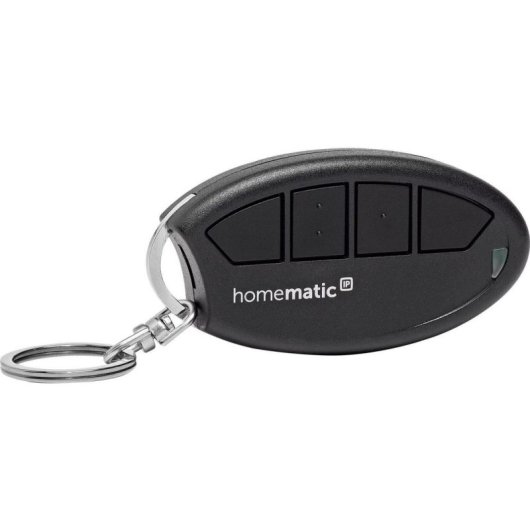 Mando a distancia Homematic IP HmIP-KRC4-2 4 botones RF inalámbrico negro