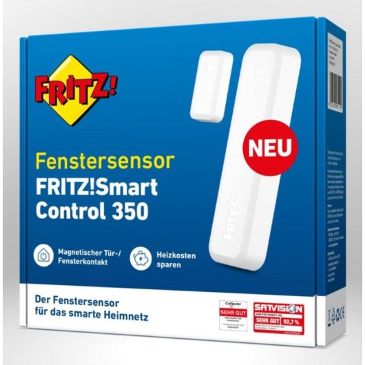 Sensor für Türen und Fenster Fritz Smart Control 350 ZigBee App-Integration