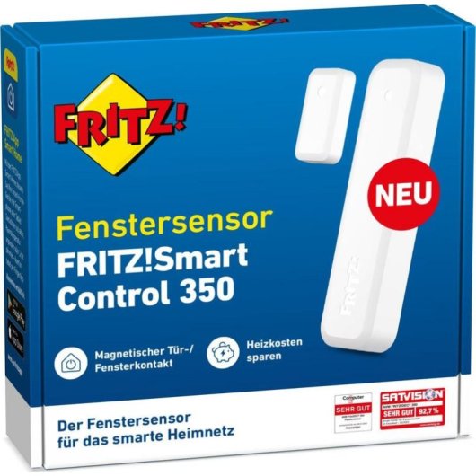 Sensor für Türen und Fenster Fritz Smart Control 350 ZigBee App-Integration