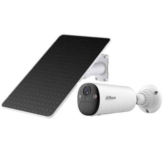 Caméra de surveillance Dahua KIT BF4CP-4G-XL/M0508 2K Vision Nocturne Extérieure IA Panneau Solaire Audio Bidirectionnel